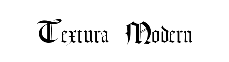 Textura Modern  Скачать бесплатные шрифты