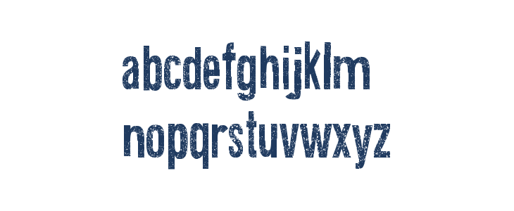 Texture Road Lowercase