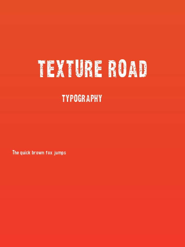 Texture Road Poster