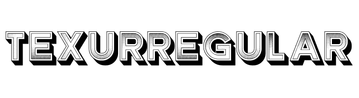 Texur Regular  免费字体下载