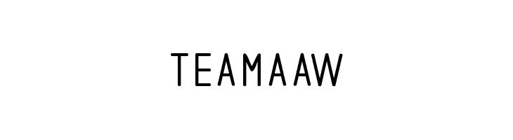 teamaaw  免费字体下载