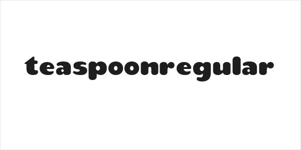 teaspoonRegular Logo
