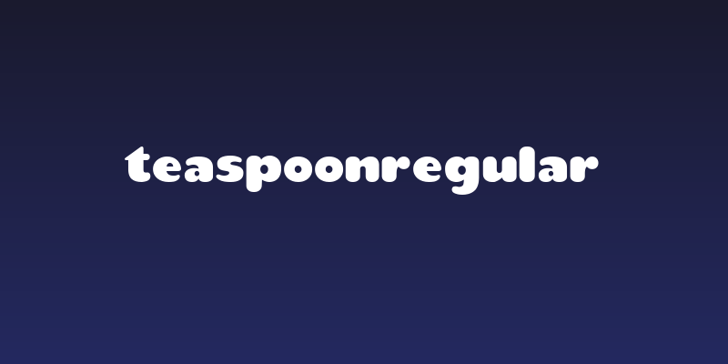teaspoonRegular Social Header