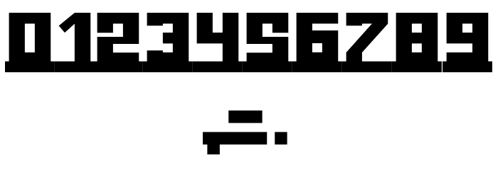 technikus Regular Font OTHER CHARS