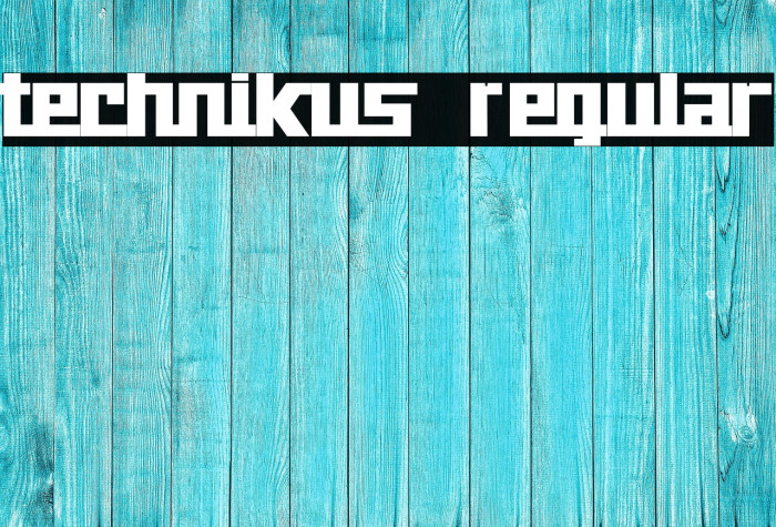 technikus Regular Example 1