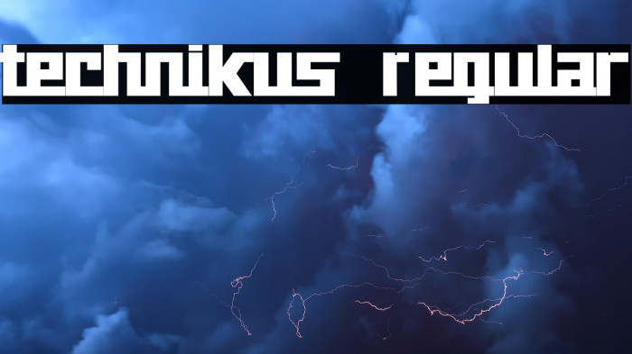 technikus Regular Example 2