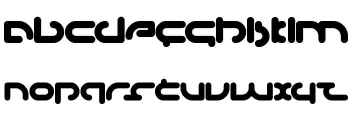 techno VARIOUS Font LOWERCASE