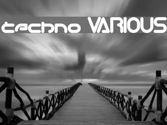 techno VARIOUS Font examples