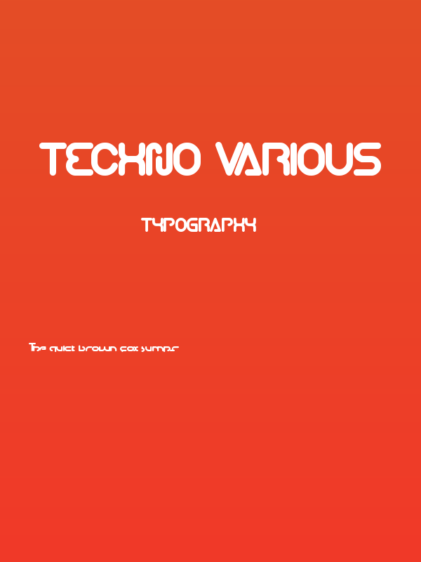techno VARIOUS Poster