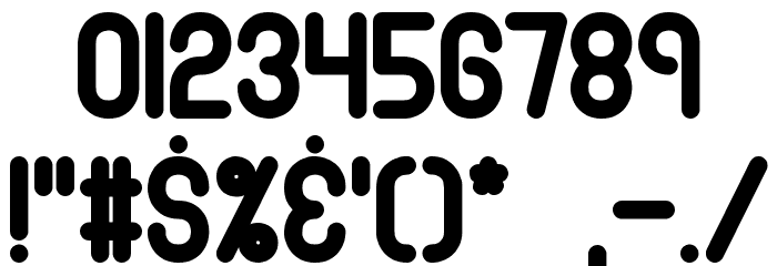 techno overload BRK Font OTHER CHARS