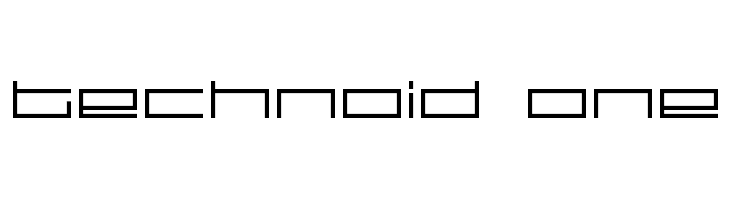 technoid one  नि: शुल्क फ़ॉन्ट्स डाउनलोड