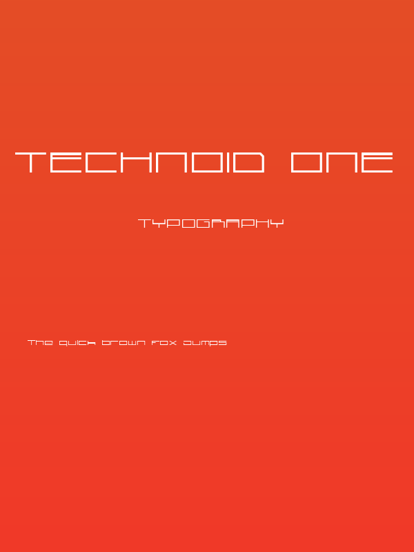 technoid one Poster