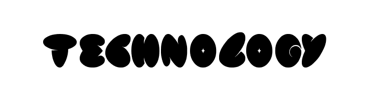 technology  font caratteri gratis