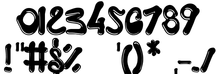 teefont Font OTHER CHARS