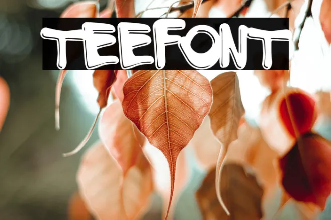 teefont Example 1