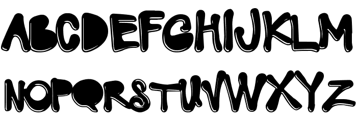 teefont Font LOWERCASE