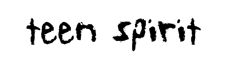 teen spirit Font
