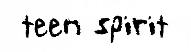 teen spirit  Fuentes Gratis Descargar