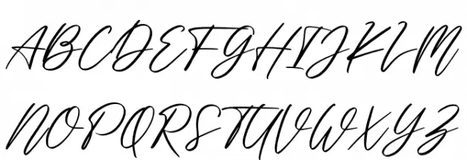 teeny tiny Font Litere mari