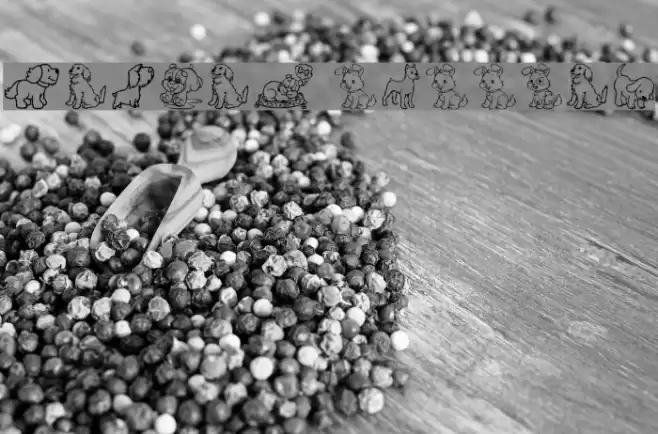 tender puppies Font examples