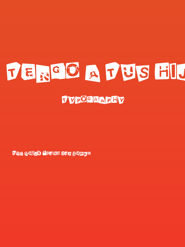 tengo a tus hijos negativo Poster