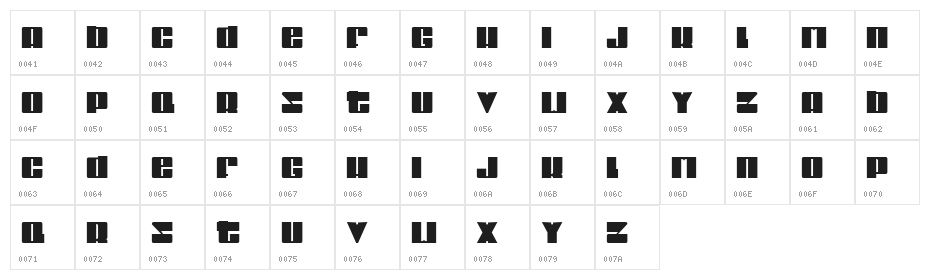 teonanacatl Character Map