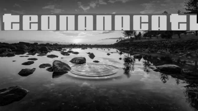 teonanacatl Font examples