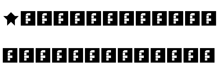 terminally chisseled Regular Font LOWERCASE