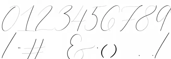 terranika Font OTHER CHARS