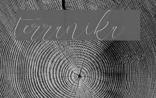 terranika Font examples