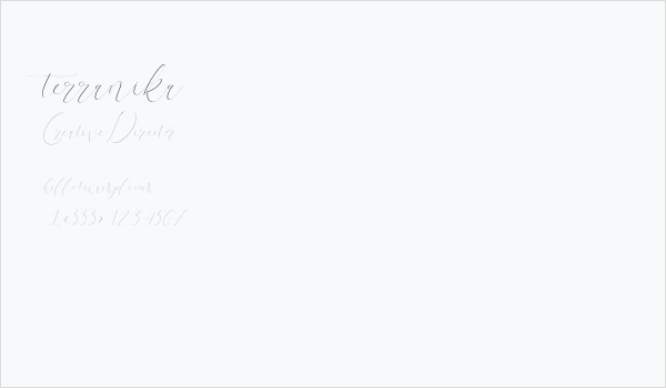 terranika Business Card