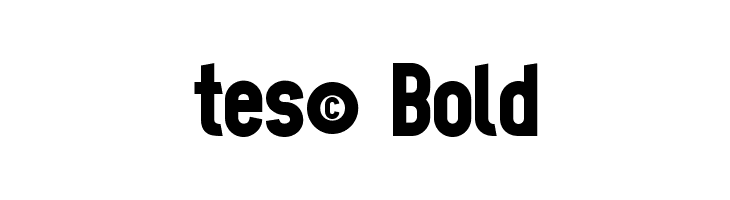 tes© Bold Font