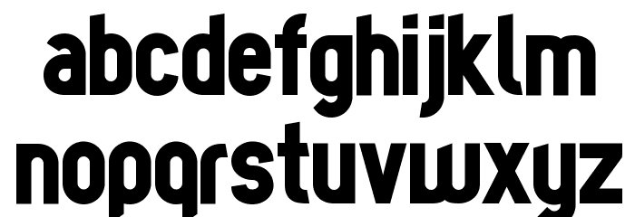 tes© Bold Font LOWERCASE