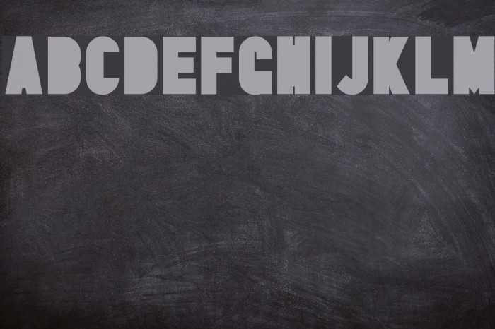 tes© UltraBlack Font examples