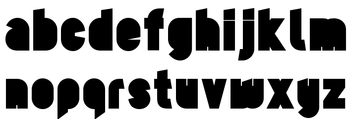 tes© UltraBlack Font LOWERCASE