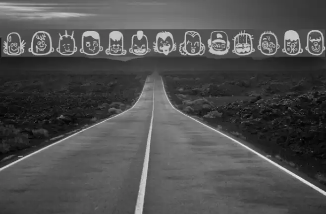 teubé1 Font examples