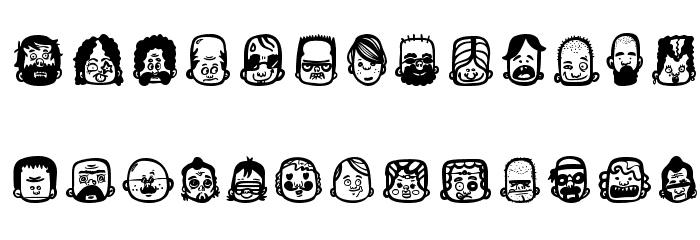 teubé3 Font LOWERCASE