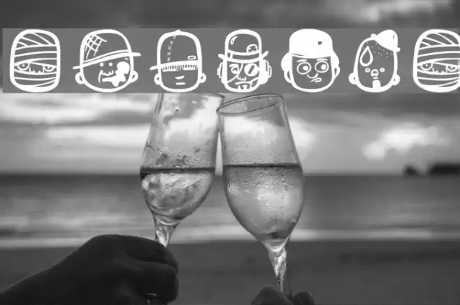 teubéHat Font examples