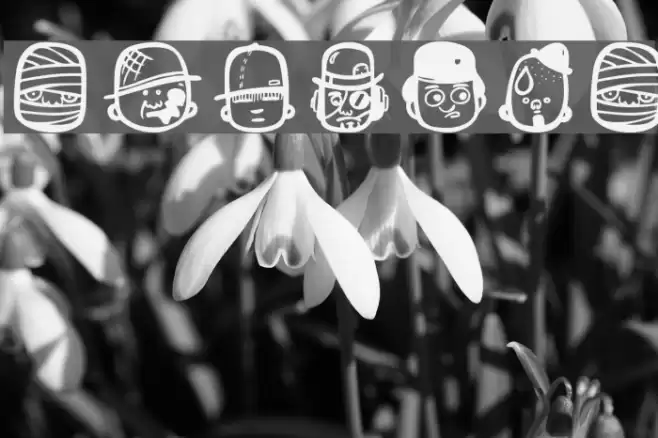 teubéHat Font examples