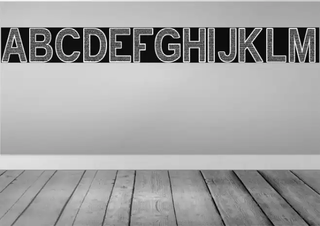 text INSIDE tfb Font examples