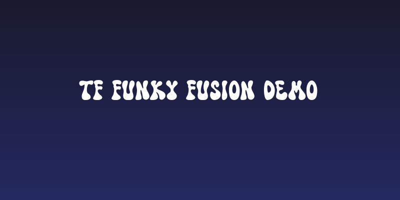 TF Funky Fusion Demo Social Header