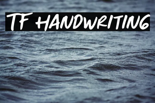 TF Handwriting Example 2