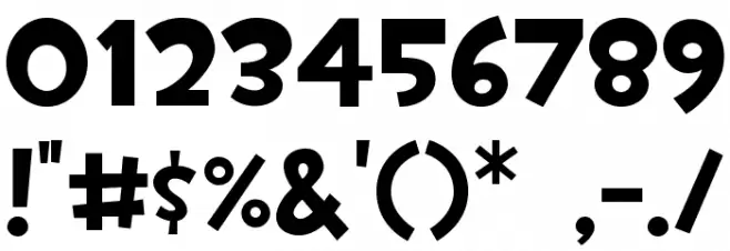 TF2 Build Font OTHER CHARS