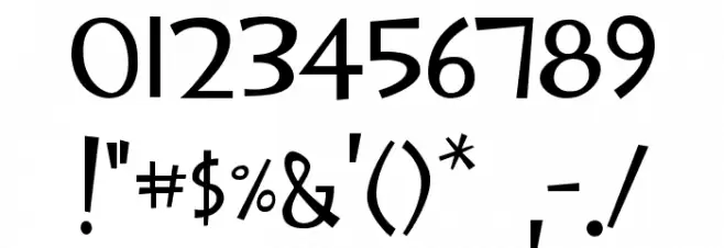 TF2 Secondary Font OTHER CHARS