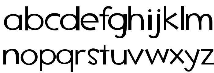 TF2 Secondary Font LOWERCASE