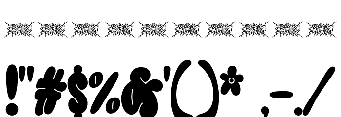 TFMadloudDEMO-Regular Font OTHER CHARS