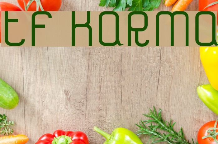 TF_Karma Font examples