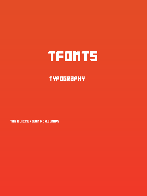 TFonts Poster