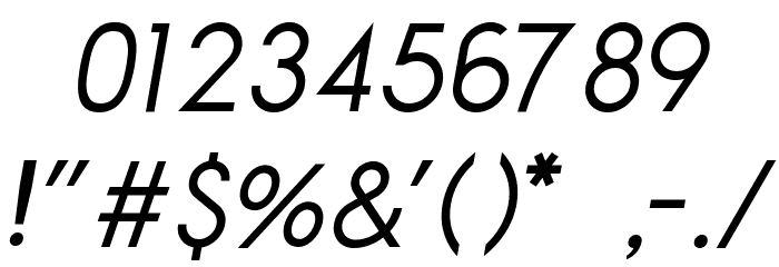 TGAlcefun-Italic Font OTHER CHARS