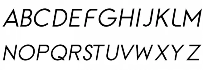 TGAlcefun-Italic Schriftart Groß